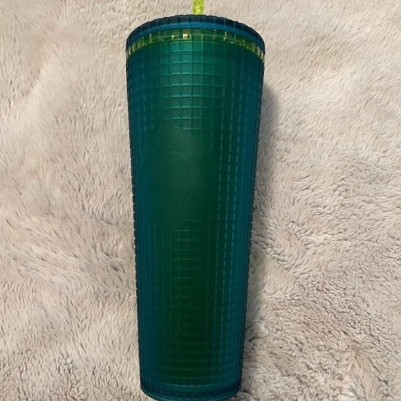 2022 Starbucks Mt. Dew green soft grid venti tumbler. - Picture 2 of 6